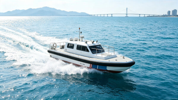 st03-deep-v-hull-impact-resistant-personnel-transfer ST03 Large Rigid Inflatable Unsinkable Collision Resistant Work Boat
