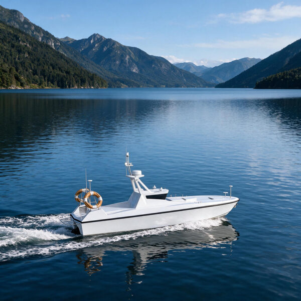 su02-realtime-multi-parameter-monitoring-data-shore SU02 Dual-Mode Water Quality Monitoring USV