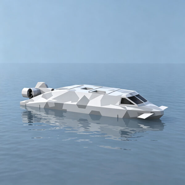 su05-ai-autonomous-navigation-swarm-formation SU05 Dual-Mode Surface & Subsurface Heavy Payload USV