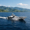 su08-manned-unmanned-dual-mode-full-rudder-turn SU08 65-Knot Ultra High Speed Interception USV